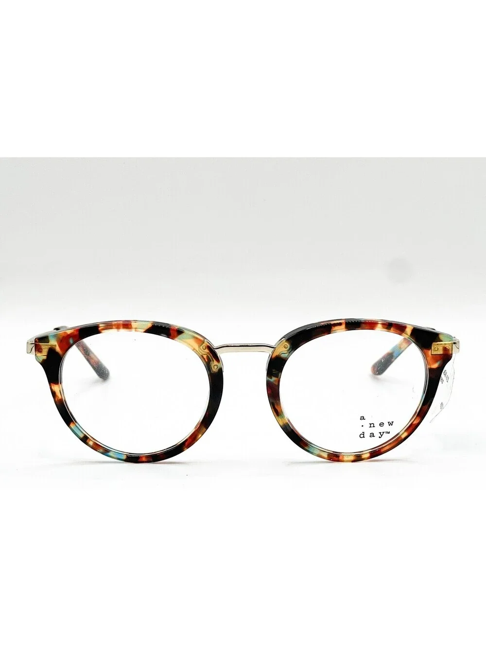A New Day A32092 4546 Brown Tortoise Authentic Eyeglasses 49-20-135